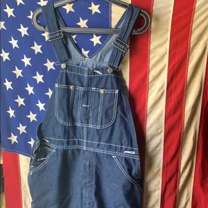 Vintage roebucks overalls size medium